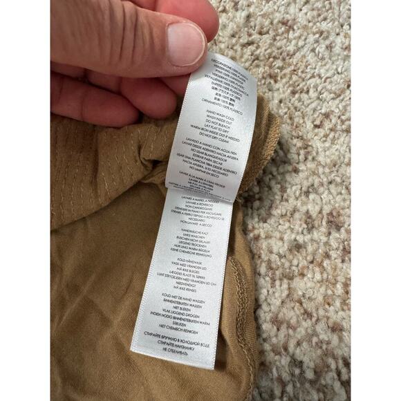 MICHAEL KORS GOLD Sequin Sparkly T-shirt, Soft & supple, women's Small - Picture 4 of 8